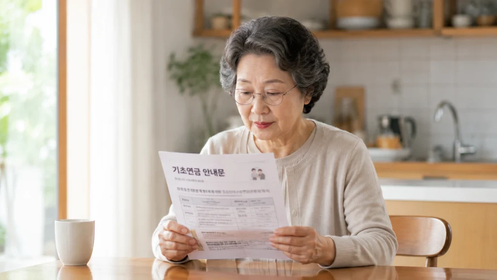 기초연금 수급 자격