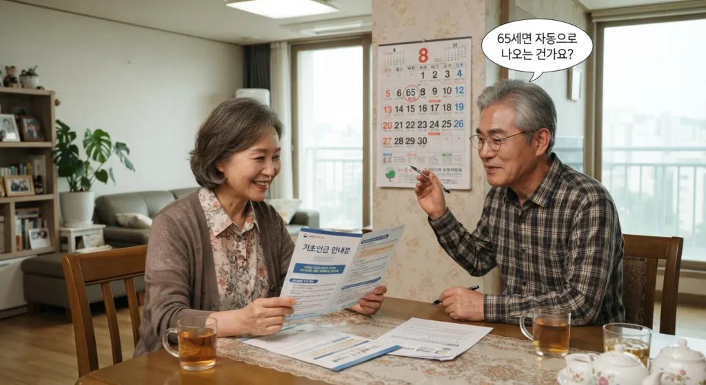 기초연금 수급자격