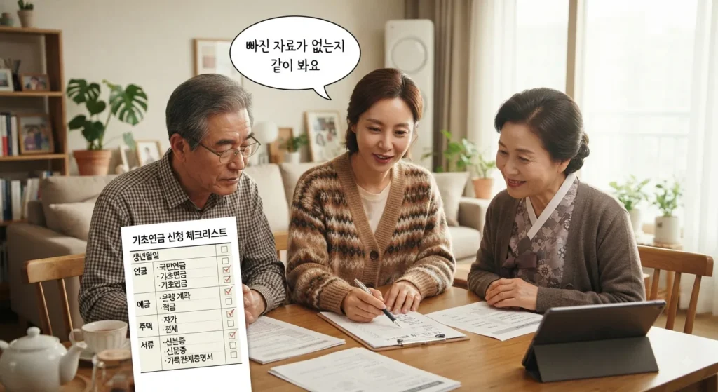 기초연금 수급자격