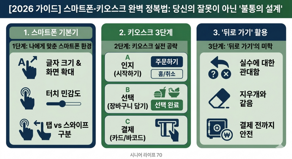 스마트폰·키오스크: