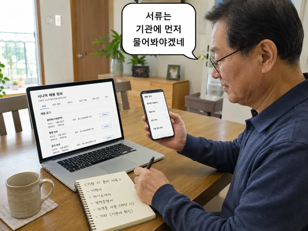 노인 공익활동형 일자리