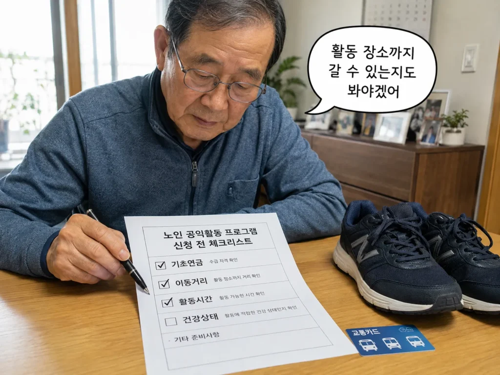 노인 공익활동형 일자리