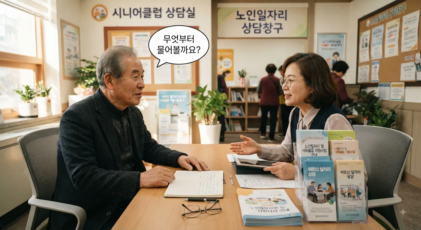 노인 일자리 상담