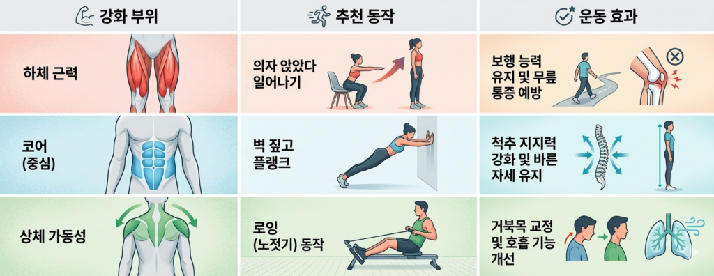시니어 운동