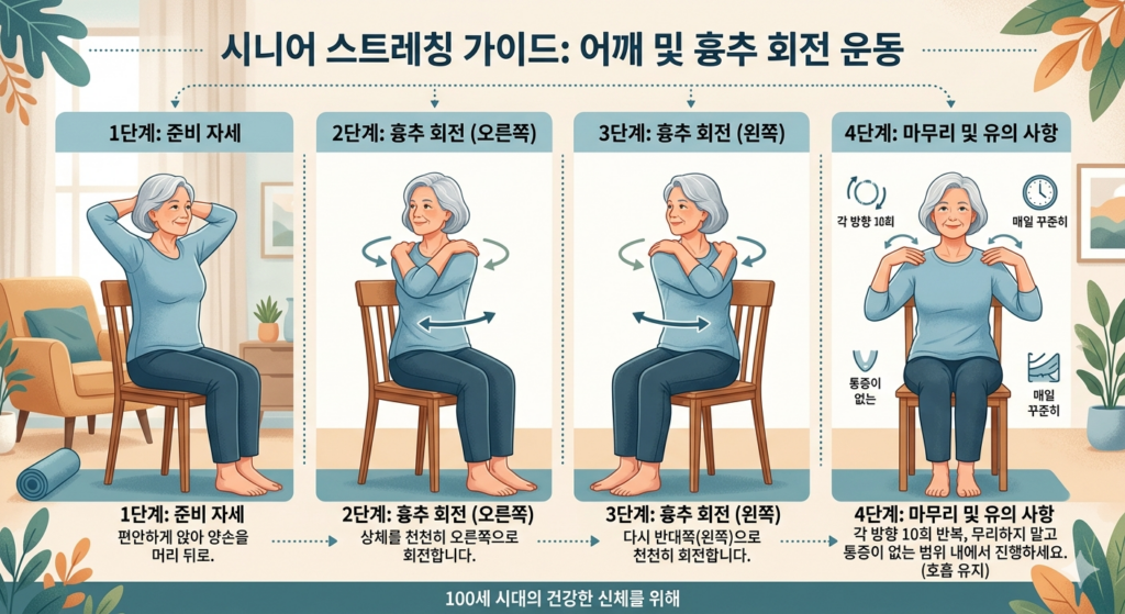 시니어 스트레칭