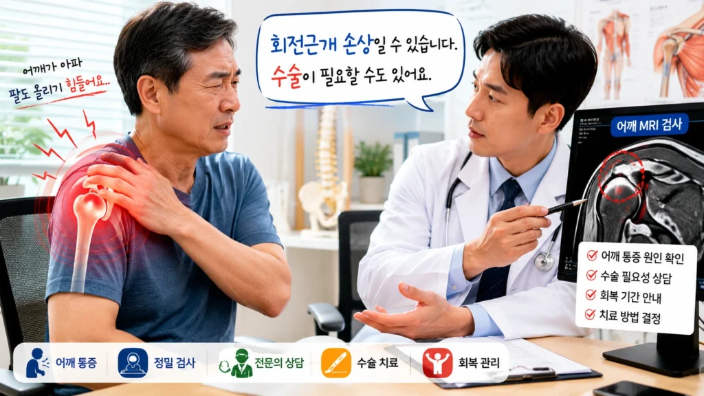 어깨 통증 수술