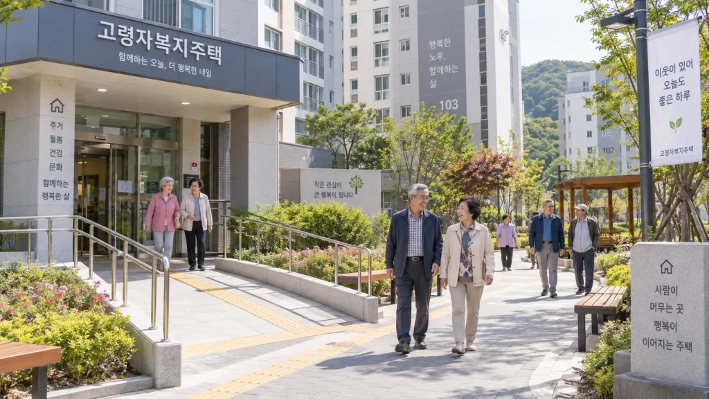 고령자복지주택 모집일정과 신청 상태 확인