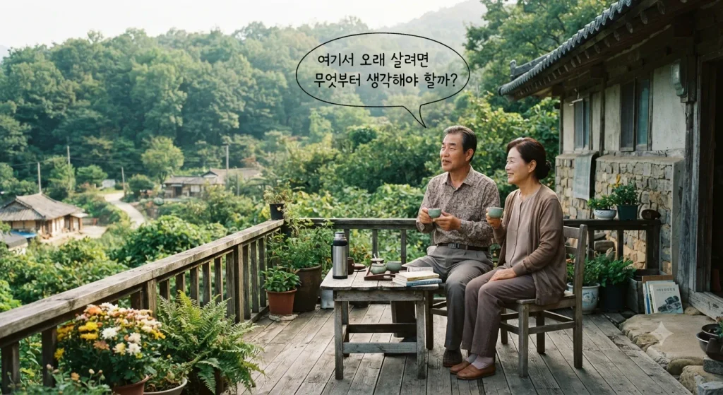 공존하는 삶 노후 전원생활과 주거 선택