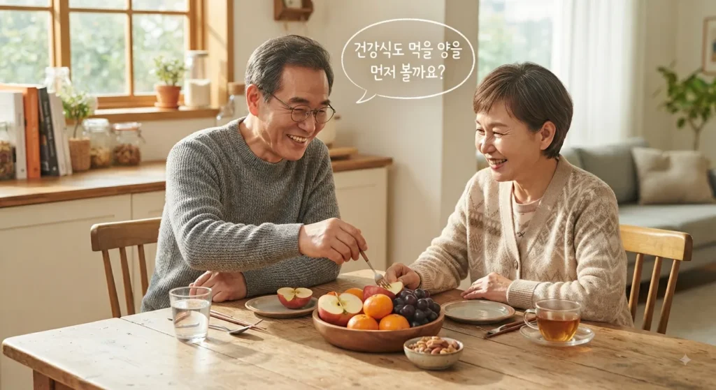 과일·견과류 섭취량