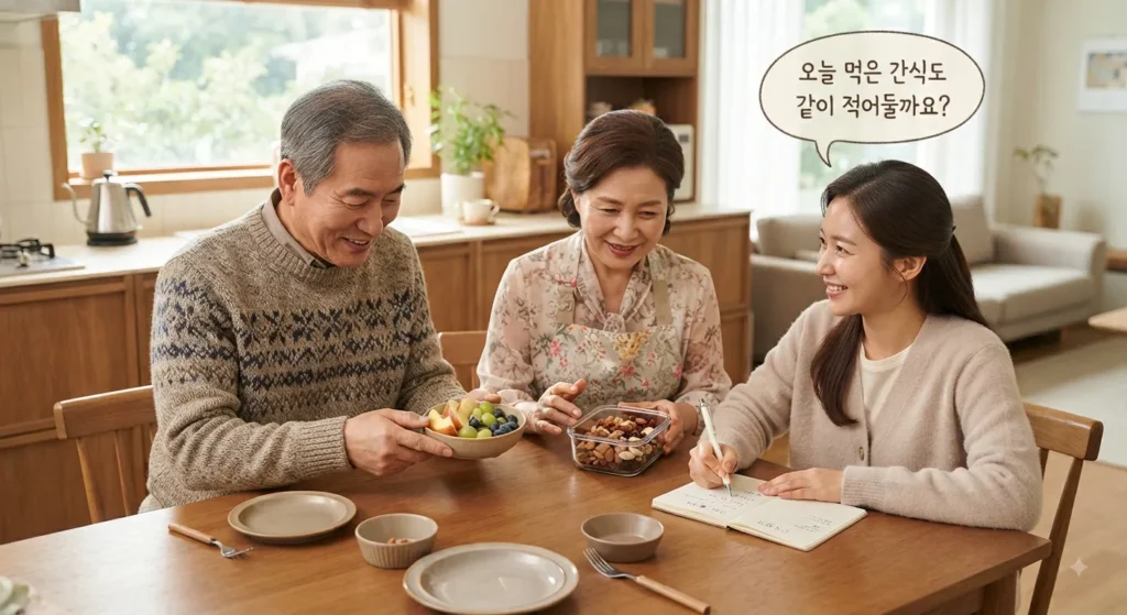 과일·견과류 섭취량