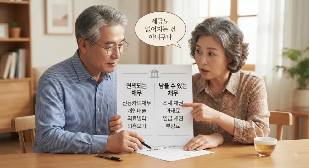 면책결정 후