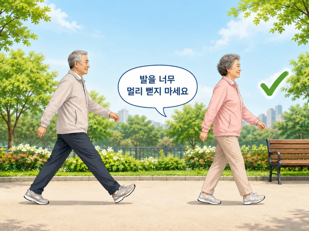 시니어 평지 걷기