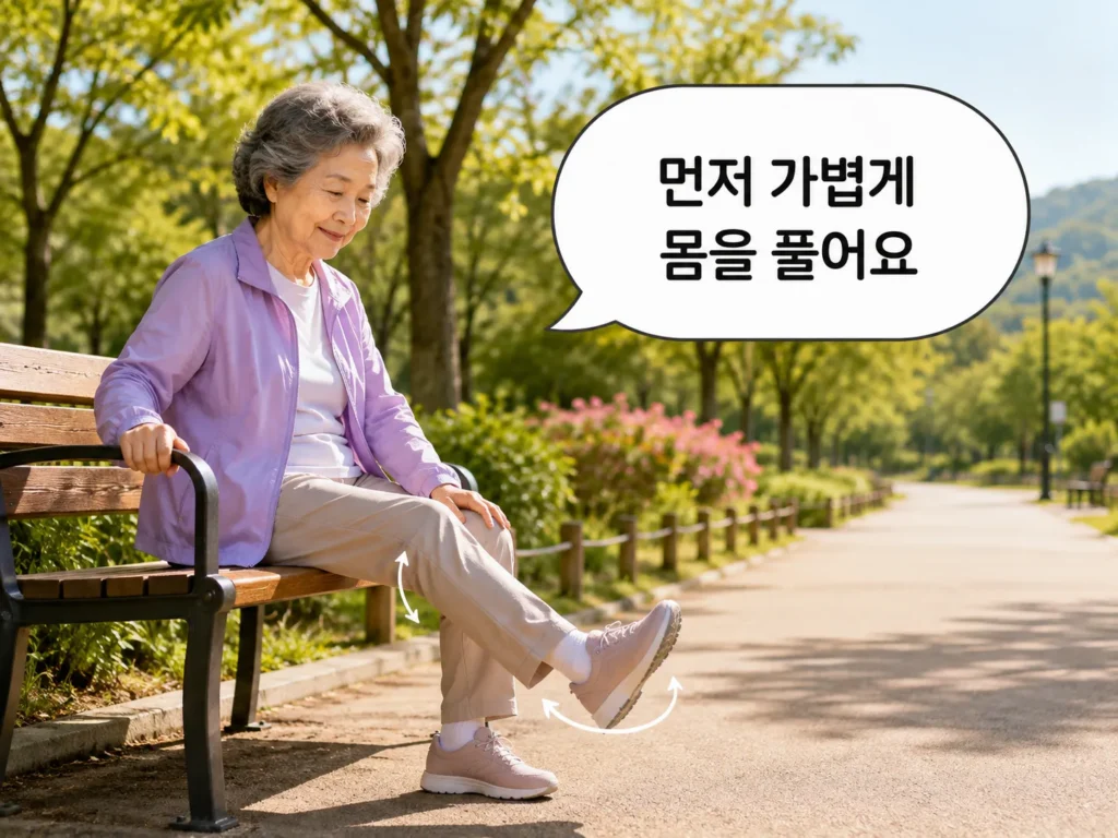 시니어 평지 걷기