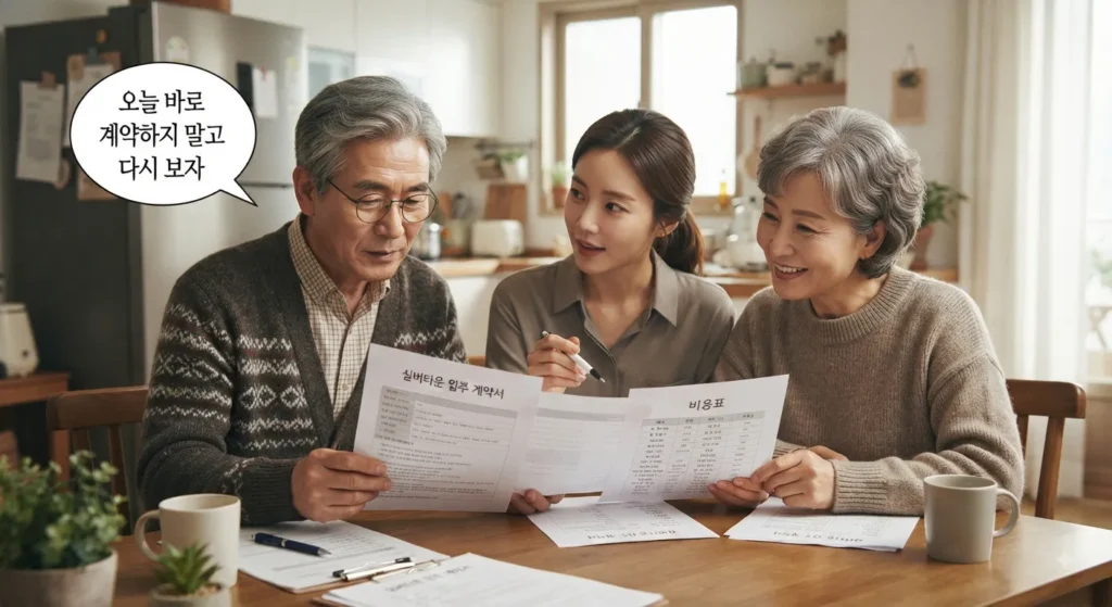실버타운 고르는 법