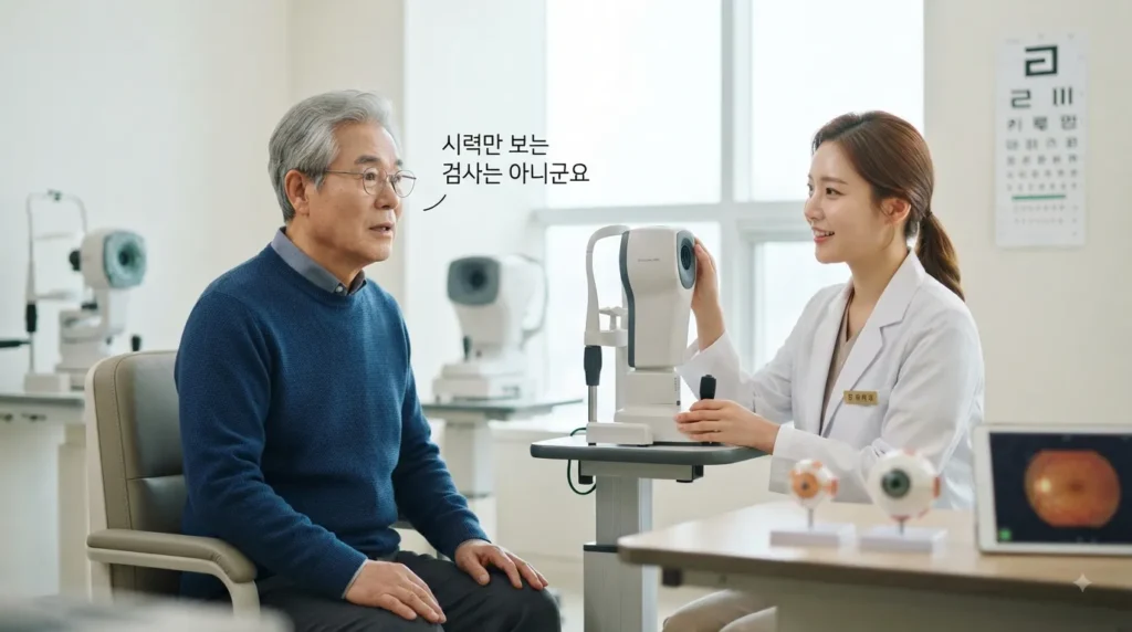 정기 안과검진
